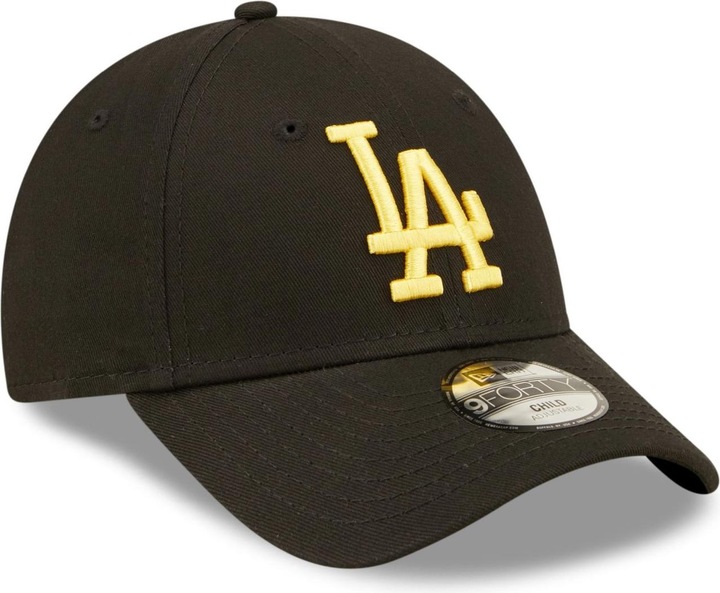 Produktbild New Era 9Forty Kinder Cap Los Angeles Dodgers schwarz Child (53, 52 C, 54 C)