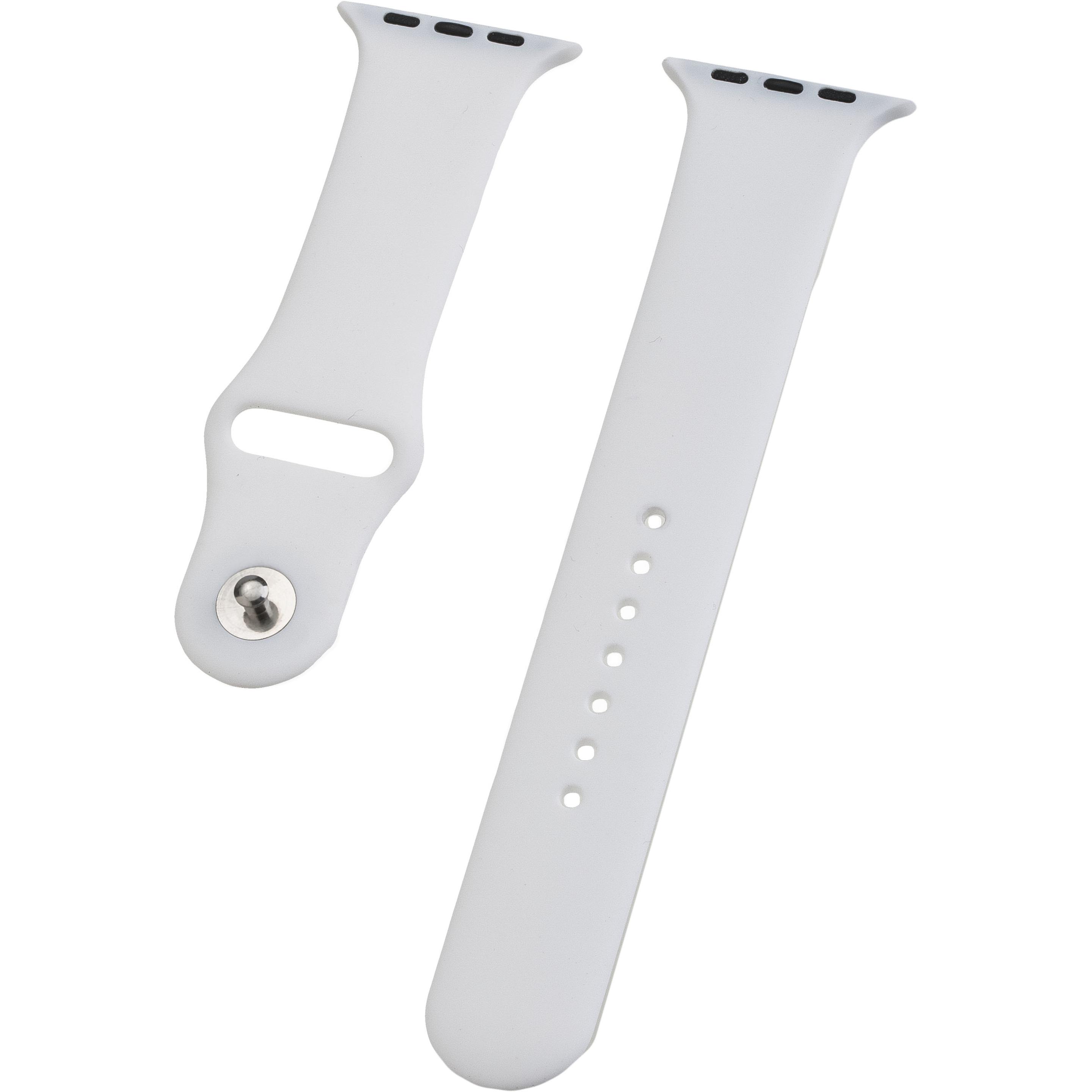 Peter Jäckel WATCH BAND für Apple Watch Ultra 49mm/ Watch 45/44mm (Series 4 - 9)/ 42mm (Series 1 - 3 (Silikon, Watch 42m...