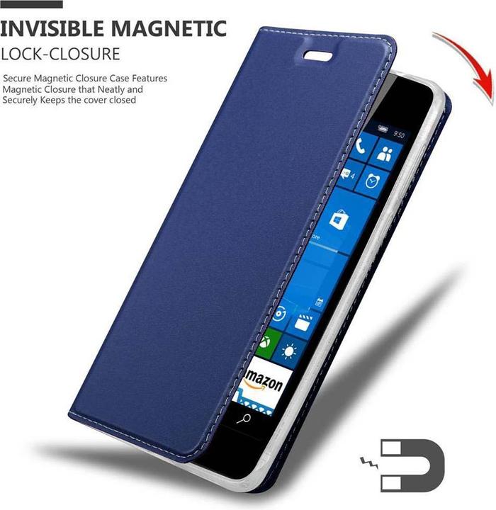 Produktbild Cadorabo Book Classy Style Cover (Microsoft Lumia 550)