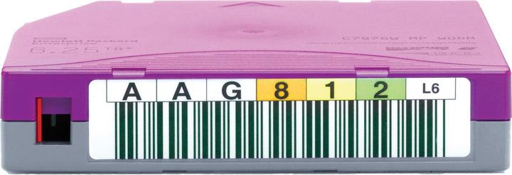 Actual product image HPE LTO6 Ultrium MP WORM CustomLbl (LTO, 2500 GB)