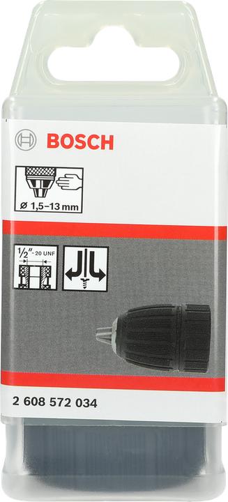 Image du produit Bosch Professional Zubehör Mandrin à serrage rapide jusqu'à 13 mm
