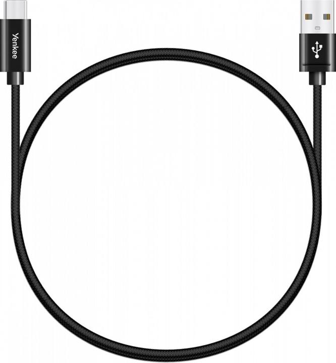 Produktbild Sencor USB-Kabel USB-A - USB-C 1 m Schwarz (YCU 301 BK) (1 m, USB 2.0)