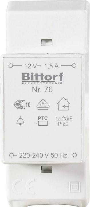 Image du produit Bittorf Transformateur de cloche 12 V/AC