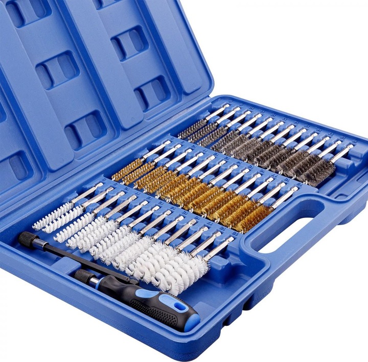 Actual product image Dema Hole brush set / Drill hole brushes 38 pcs. 8-19 mm