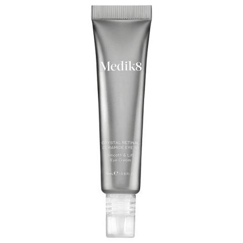 Medik8, Augenpflege, Crystal Retinal Ceramide 10 Eye Cream Anti-Ageing Anti-Wrinkle Night Eye Cream 15ml (15 ml, Nacht)
