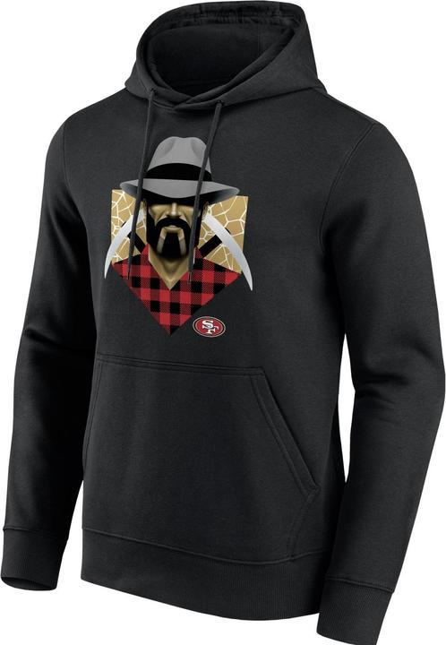 Actual product image Fanatics NFL Fleece Hoody - ILLUSTRATION San Francisco 49ers - XL (XL)