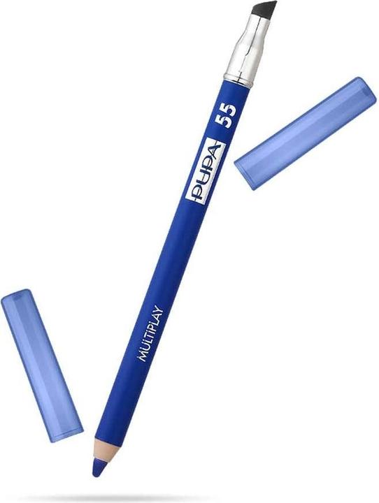 Actual product image Pupa Milano Double-Ended Eyeshadow and Eyeliner (55 Electric Blue, Electric blue (55))