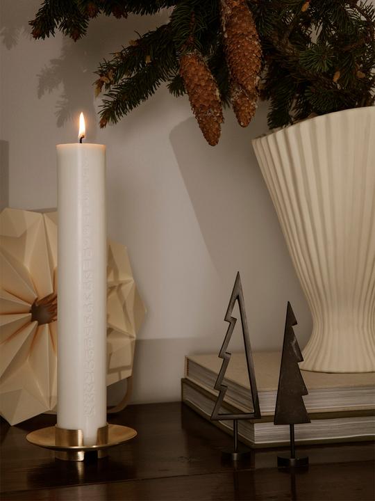 Image du produit Ferm Living Block Candle Holder (Ø 11 x 3 cm)