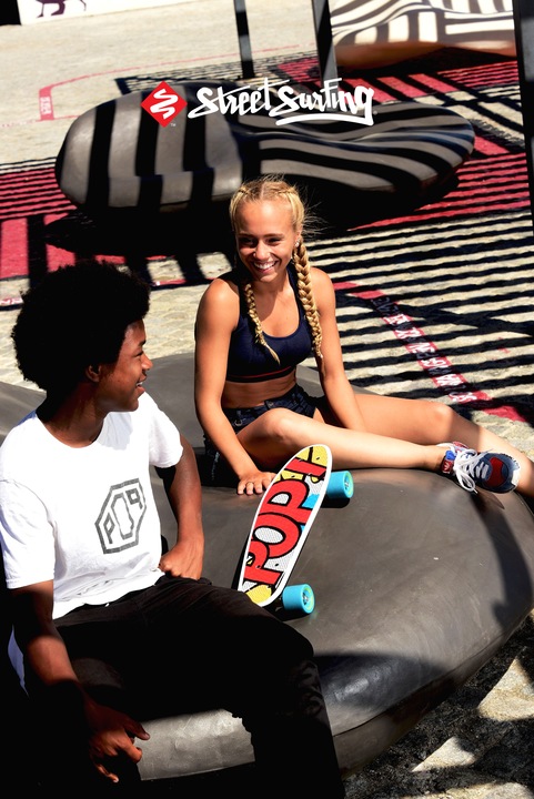 Actual product image Streetsurfing POP BOARD Popsi Yellow (21.65")