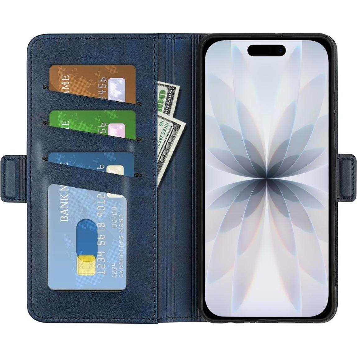 Screenguard CardLounge Leder Hülle (Apple iPhone 17), Cover smartphone, Blu