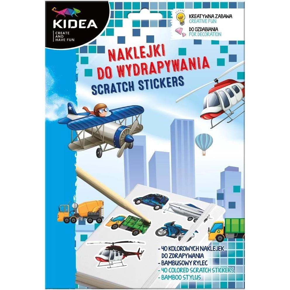 Derform, Sticker, Kratzbare Aufkleber für KIDEA-Fahrzeuge