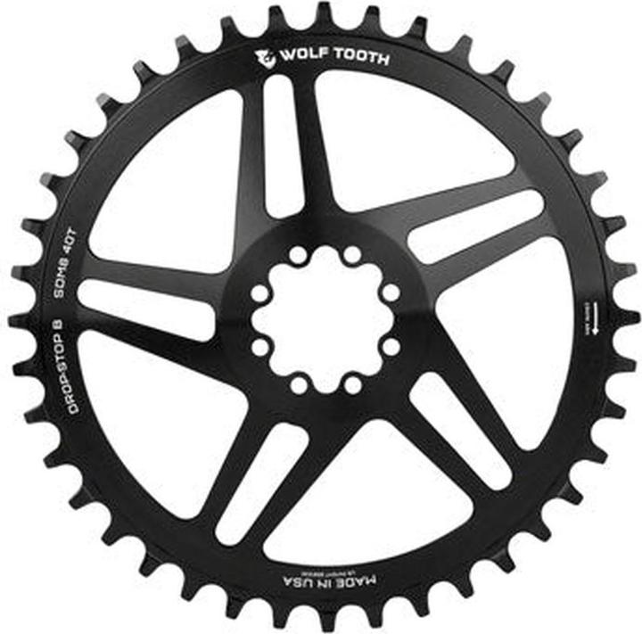 Produktbild Wolf Tooth SRAM Direct Mount Kettenblatt, 8-Loch, 38 Z., black (38)