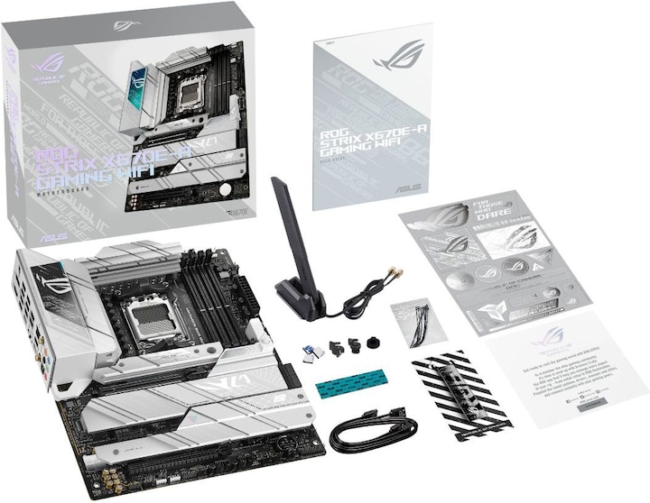 Actual product image ASUS ROG STRIX X670E-A GAMING WIFI (AM5, AMD X670E, ATX)