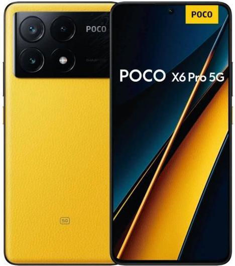 Immagine prodotto Xiaomi Poco X6 Pro (256 GB, Giallo, 6.67", Doppia SIM, 5G)
