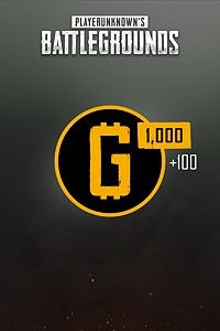 Actual product image Microsoft Playerunknown's Battlegrounds Gold Coins 1100