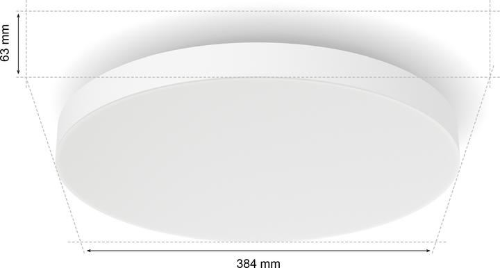 Actual product image Philips Hue White & Color Ambiance Datura (3300 lm)