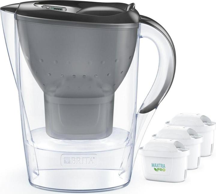 Brita Marella Grafit + 3 MAXTRA PRO Pure Performance (2.40 l)