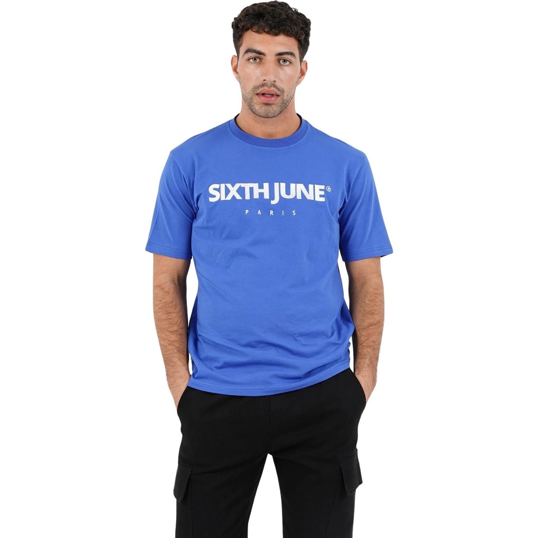 Sixth June, Herren, Shirt, t-shirt, Blau, (M)