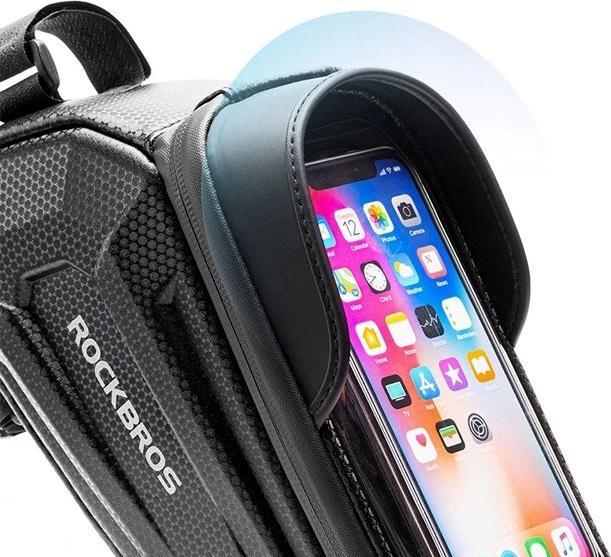 Immagine prodotto Rockbros B68 Borsa da bicicletta (1.70 l, Borsa telaio)