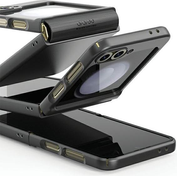 Productafbeelding Araree etui Aero Flex Sam Z Flip6 brzoskwiniowy/perzikoraal AR20-02021C (Samsung Galaxy Z Flip6, Samsung Galaxy Z Flip7 FE)