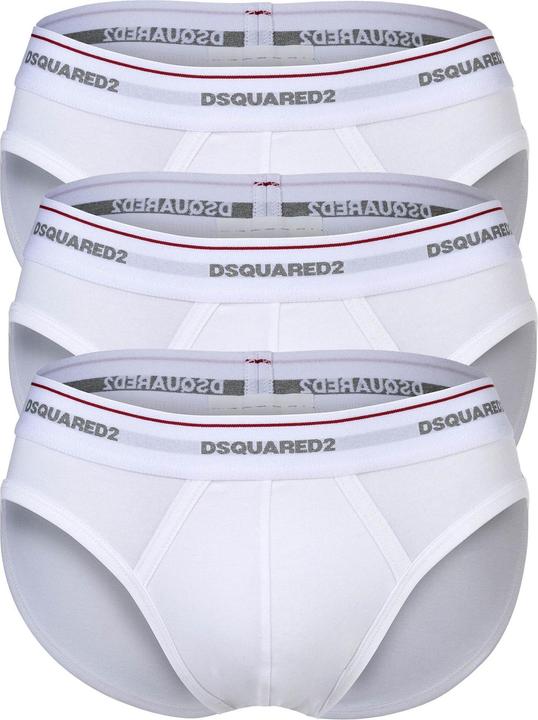 Produktbild Dsquared2 Slip Casual Bequem sitzend 3-PACK BRIEF (L, 3er Pack)