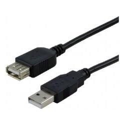 MCL RALLONGE USB 2.0 TYPE A MALE / FEMELLE - 2M (2 m), USB Kabel
