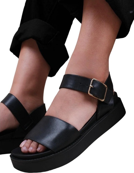 Actual product image Where's That From Womens/Ladies Phoenix PU Sandals (38)