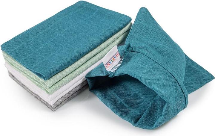 Actual product image Makian Baby flannels & wash mitts