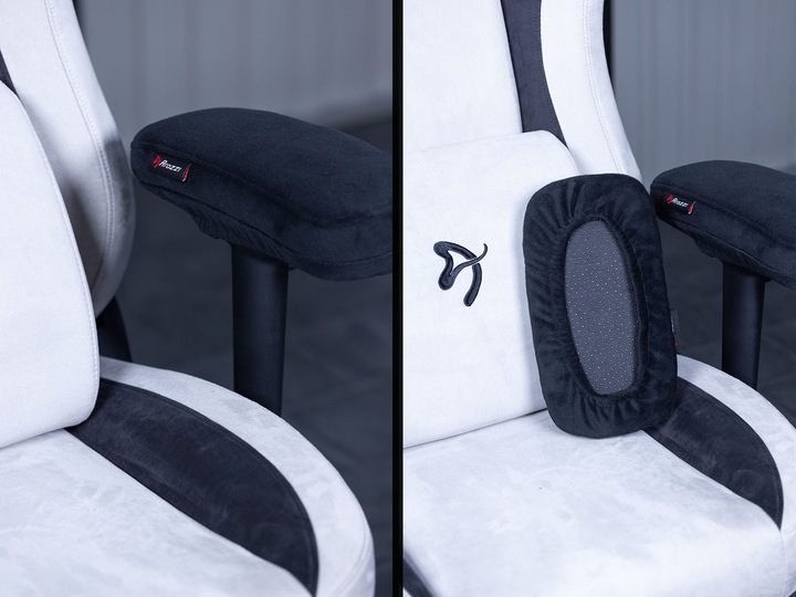 Actual product image Arozzi Memory Foam Armrest Pads