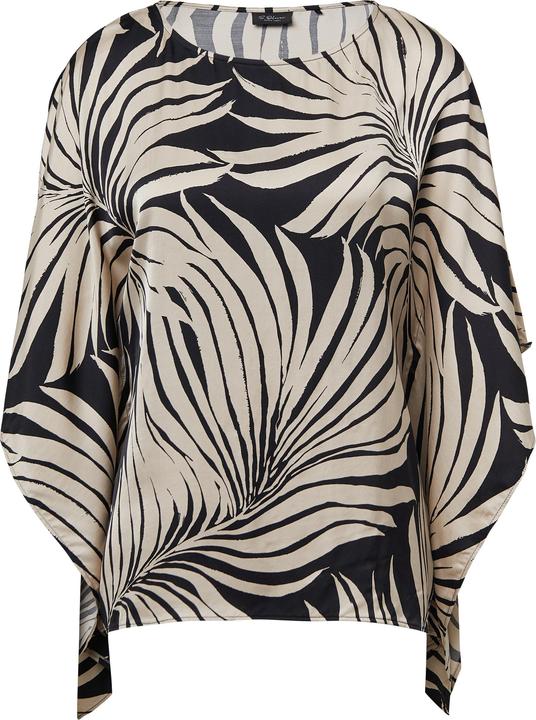 Produktbild s.Oliver Bluse Fliessende Poncho-Bluse aus Satin (S)