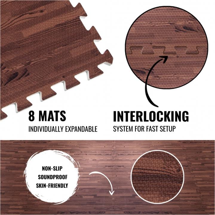 Produktbild Gorilla Sports Schutzmattenset (1.20 cm)