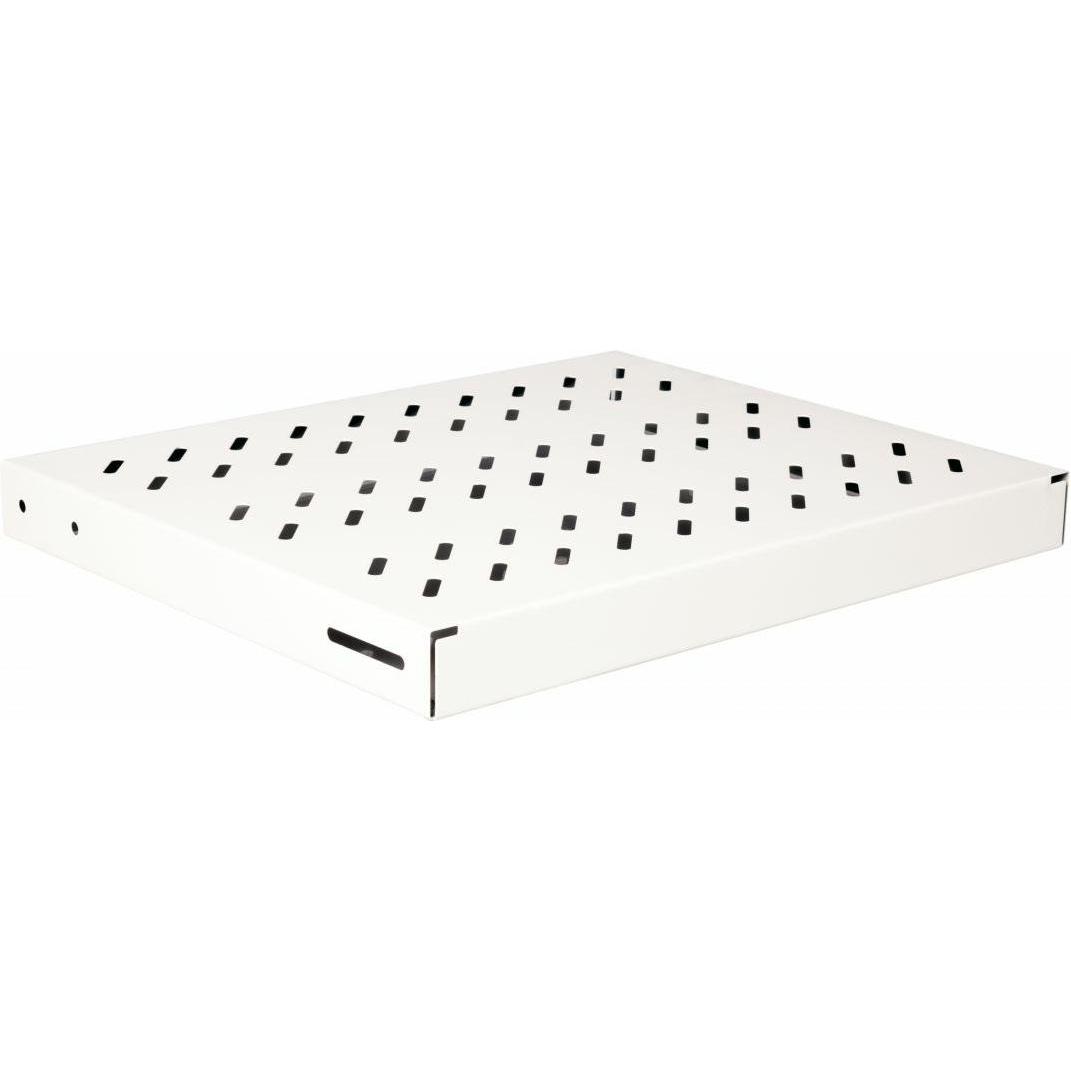 equip Fachboden variabel für Serverschränke, 1U sw, Serverschrank Zubehör, Grau