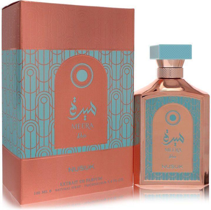 Actual product image Nusuk Meera Rose Eau De Parfum 100 Milliliters (Eau de parfum, 100 ml)