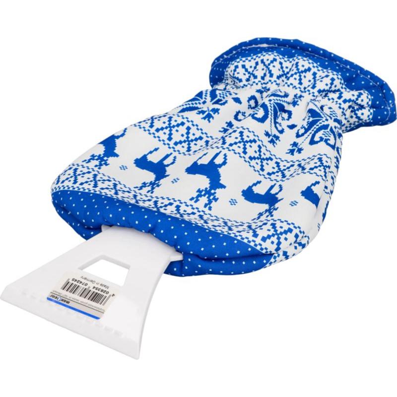 Max4car Blau Eiskratzer + Scheibenenteiser, Norway