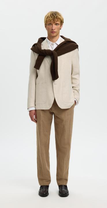 Produktbild Selected Regular Fit Leinenblazer (48)