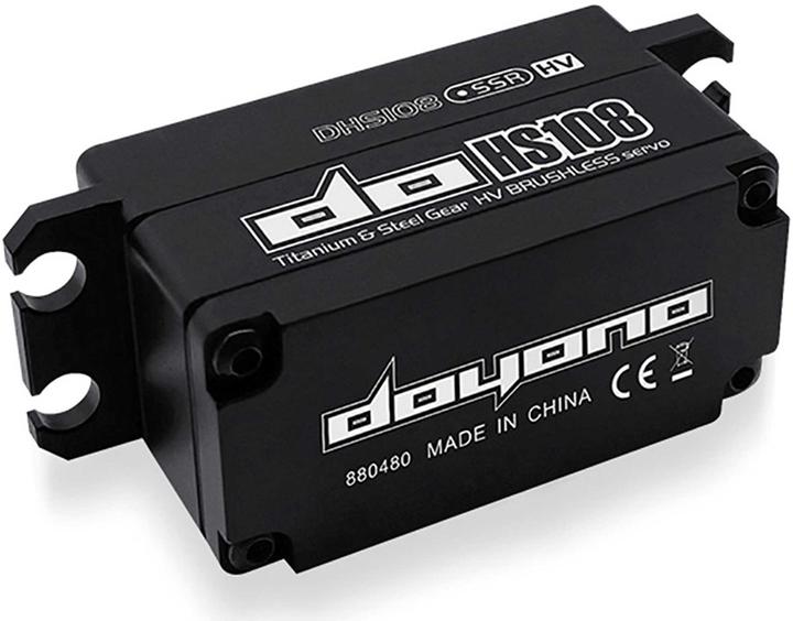 Immagine prodotto Doyono servo brushless hv a basso profilo con alloggiamento in alluminio cnc 20.0kg/0.055sec @8.4v