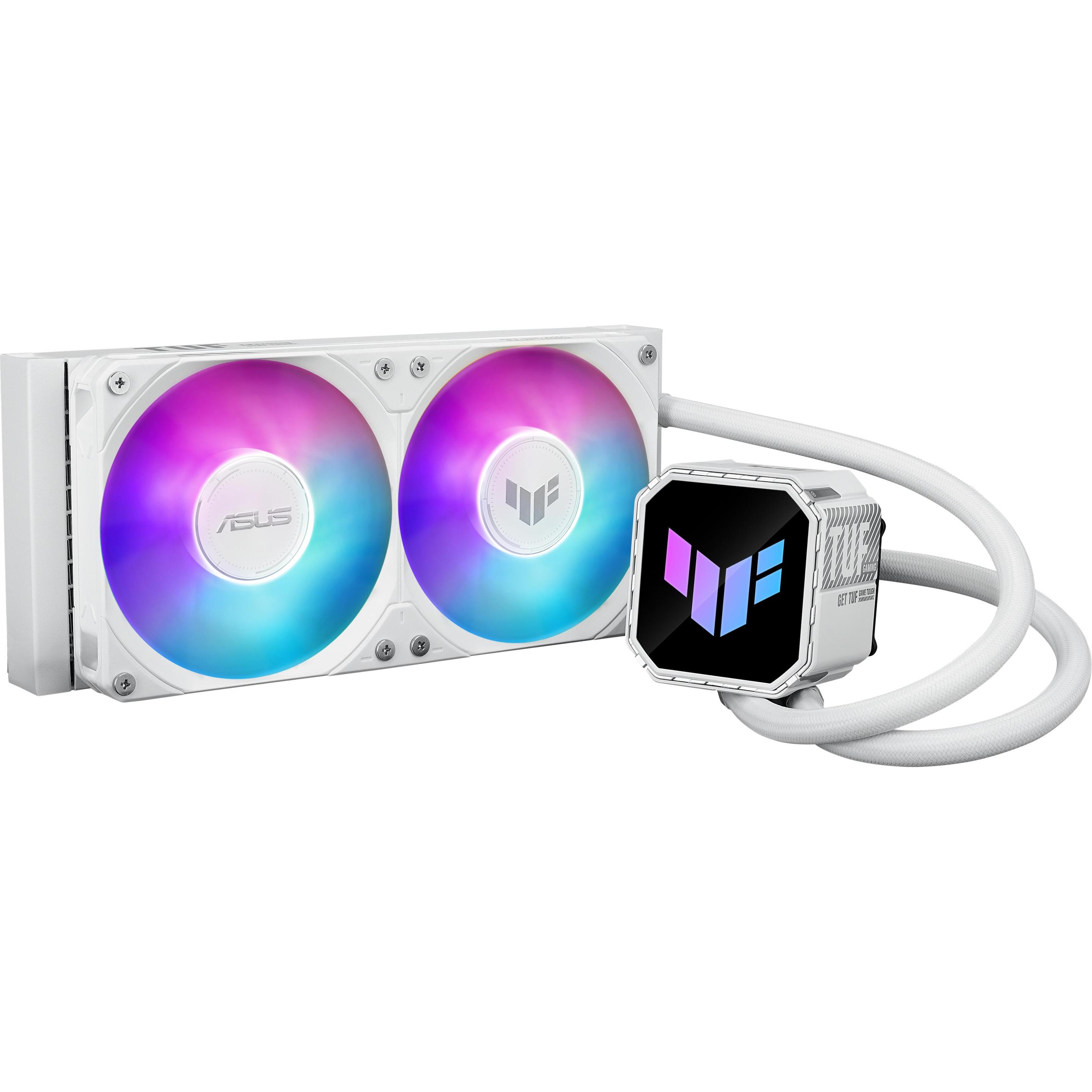 ASUS Wak Tuf Gaming Lc Iii 240 Argb Wht, CPU Wasserkühler, Weiss