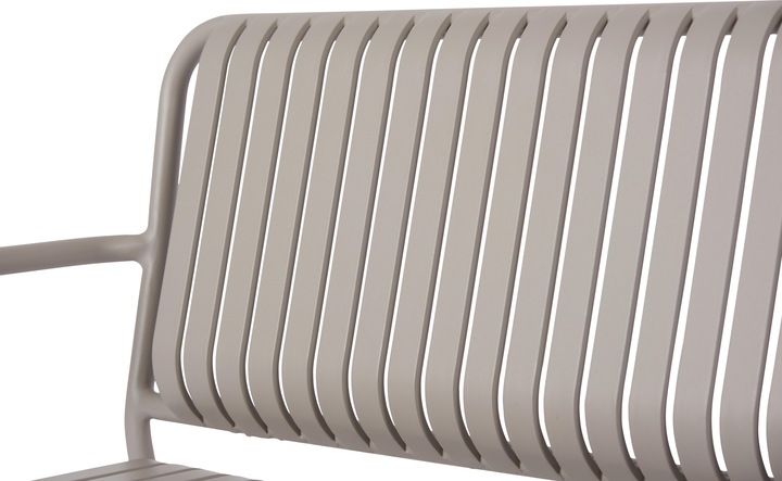 Produktbild Schou Gartenbank STELLA, flint grey 140x56cm