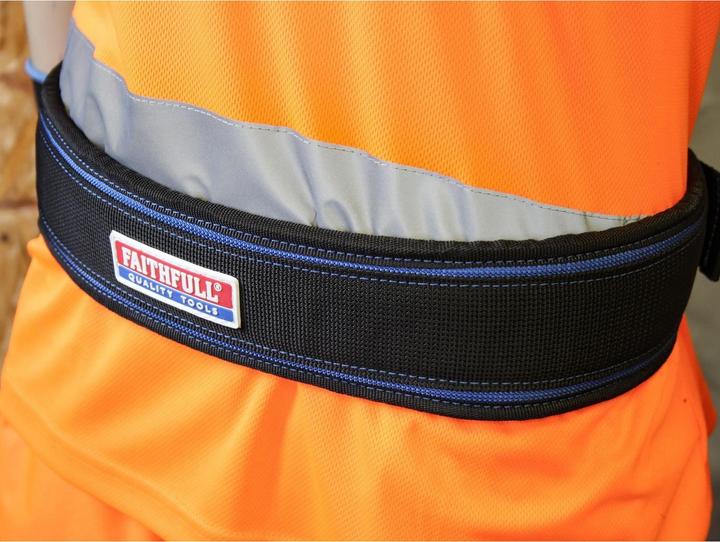 Actual product image Faithfull Light Padded Waist Belt 2100d Nylon (One size)