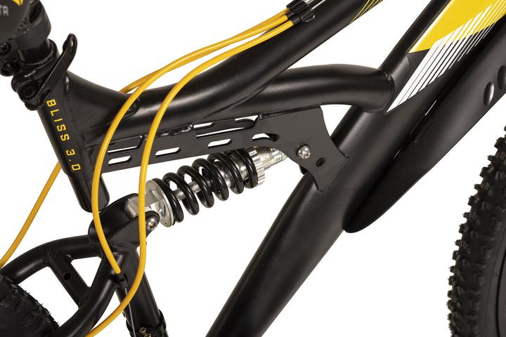 Produktbild Wyld Mountainbike Fully 26" Bliss schwarz-gelb 21 Gänge RH 47 cm Magnesium-Laufräder (47 cm)