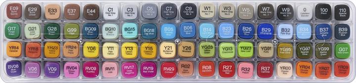 Immagine prodotto Copic Set di 72 (Grigio, 7 mm, 72 x)