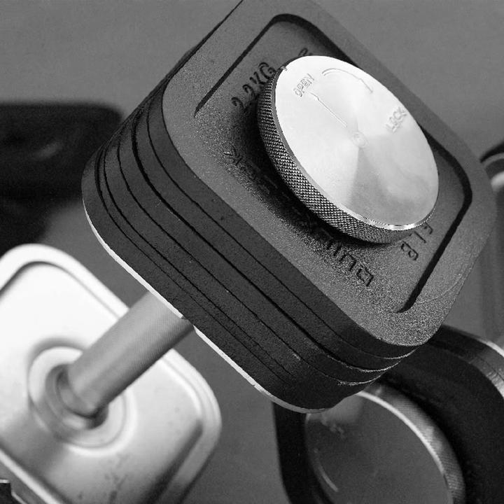 Actual product image Ironmaster Quick-Lock Dumbbell Handle Set Adjustable 34 kg (2 x 1.1 kg)