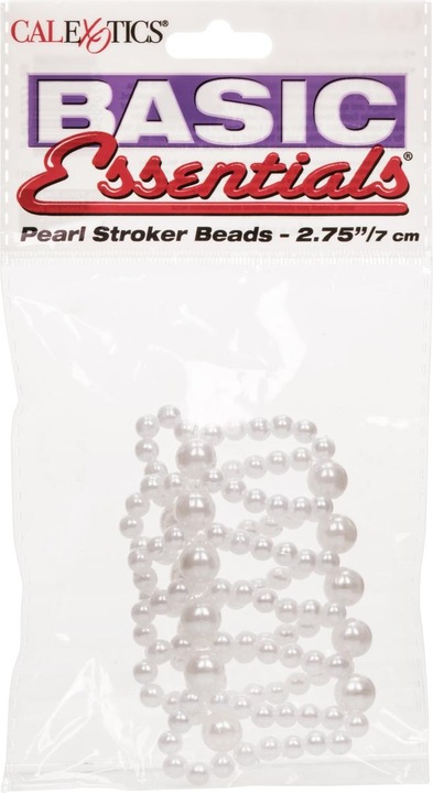 Actual product image CalExotics Basic Essentials Pearl Stroker Beads (3.75 cm)