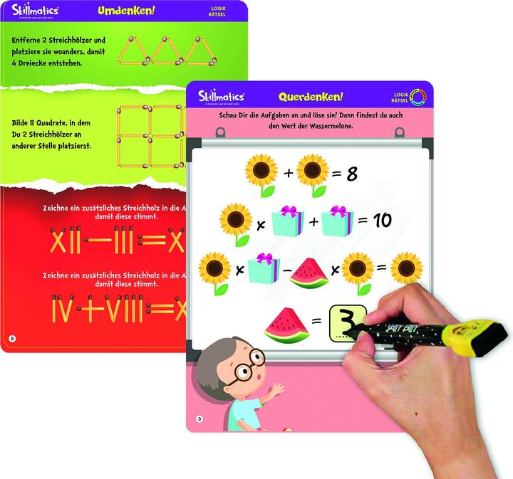 Produktbild Skillmatics Logik Rätsel, d (Deutsch, 1 Spieler)