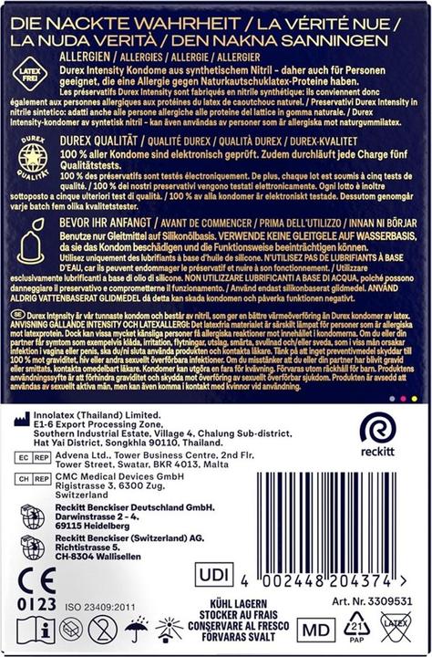 Immagine prodotto Durex Intensità (20 pz.)