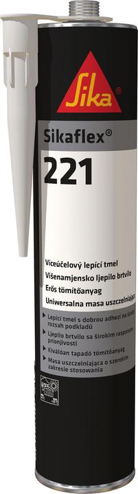Immagine prodotto Sika Sikaflex 221, 300ml (0.40 kg, Nero, 300 ml)
