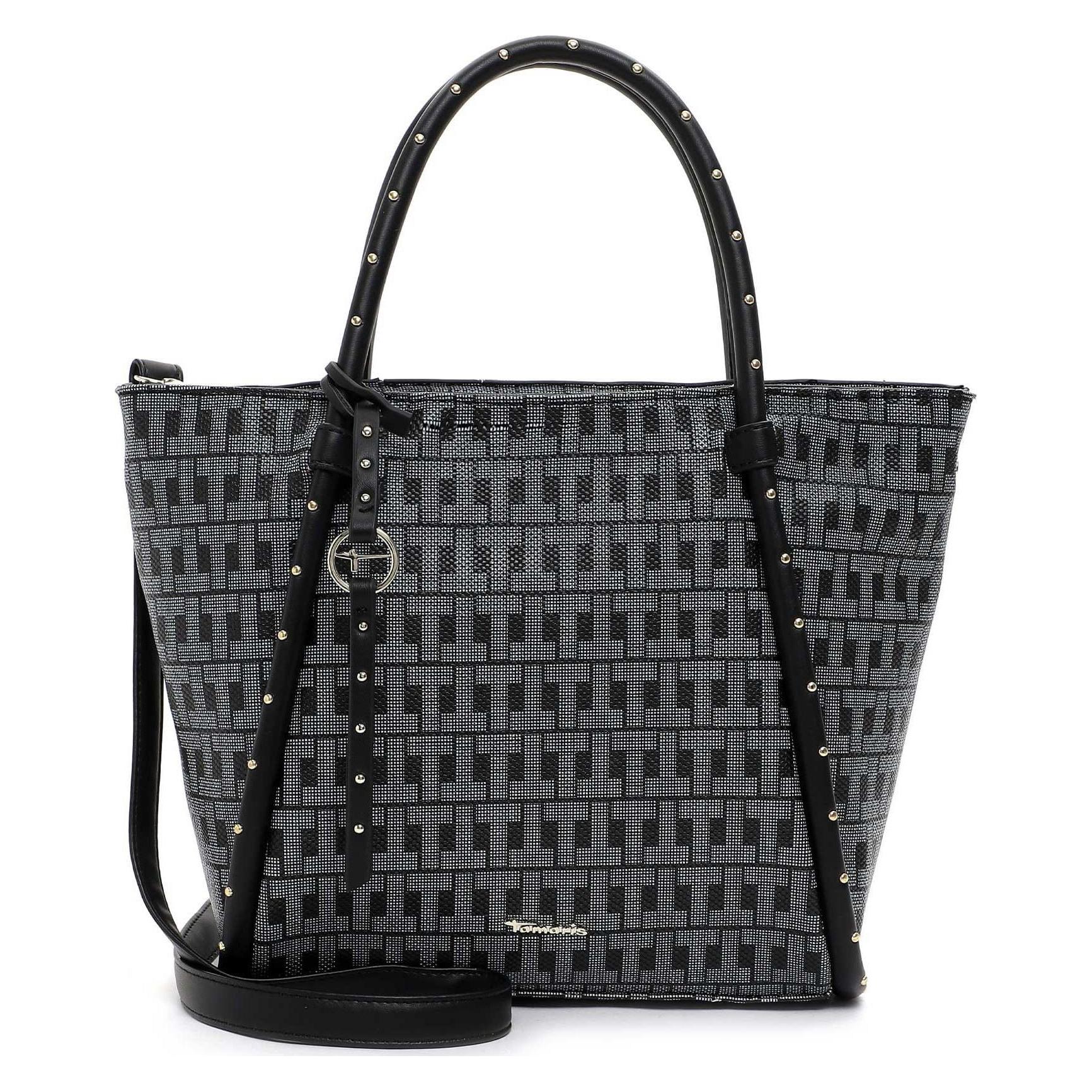 Tamaris, Damen, Handtasche, Linn, Schwarz
