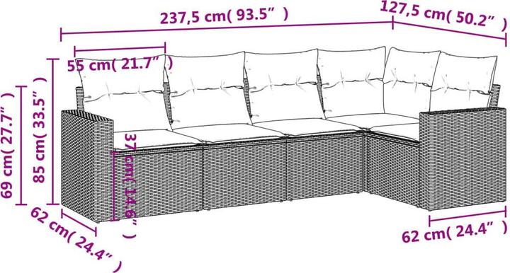 Actual product image vidaXL Eleanor