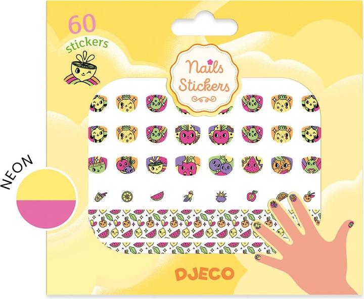 Actual product image Djeco Nail sticker Peps