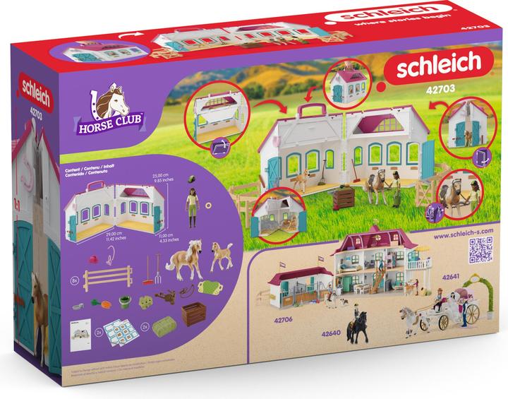 Immagine prodotto Schleich Stalla aperta a ferro di cavallo piccolo